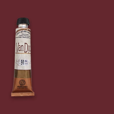Ferrario Van Dyck Culori ulei, 20 ml - 39, rose madder deep