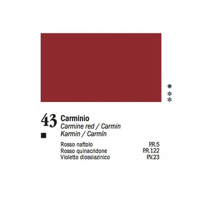 Ferrario Van Dyck Culori ulei, 60 ml - 43, carmin