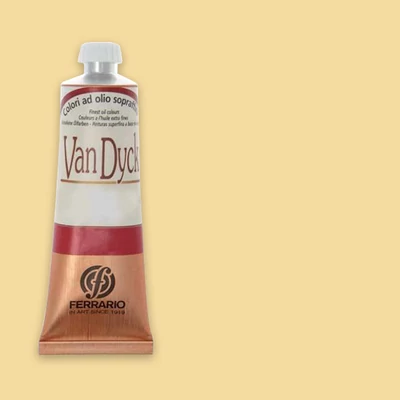 Ferrario Van Dyck Culori ulei, 60 ml - 07, naples yellow deep