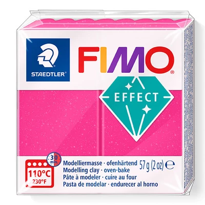 FIMO Effect plastilină care se întărește la coacere , 57 g - cuarț rubin (8020-286)