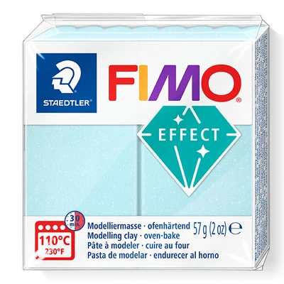 FIMO EFFECT plastilină care se întărește la coacere , 57 g - cuarț albastru (8020-306)