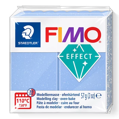 FIMO Effect plastilină care se întărește la coacere , 57 g - agat albastru (8020-386)