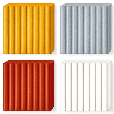 FIMO EFFECT plastilină care se întărește la coacere , metalica - in diverse culori