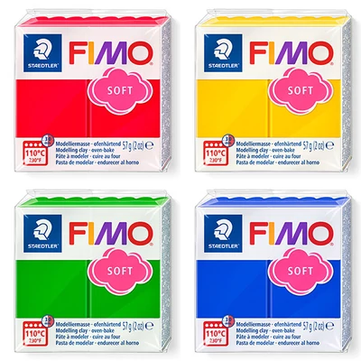 Plastilină FIMO SOFT care se întărește la coacere , 57 g - in diverse culori