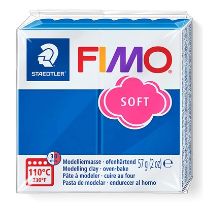 Plastilină FIMO SOFT care se întărește la coacere , 57 g - albastru ocean (8020-37)