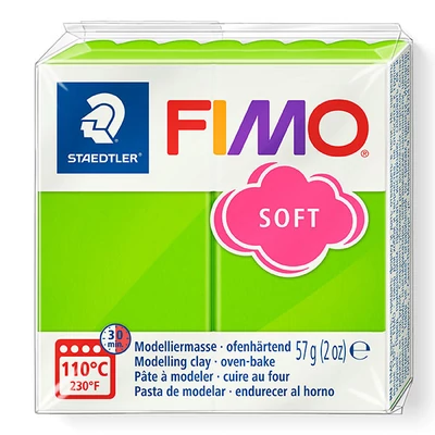 Plastilină FIMO SOFT care se întărește la coacere , 57 g - verde mere (8020-50)
