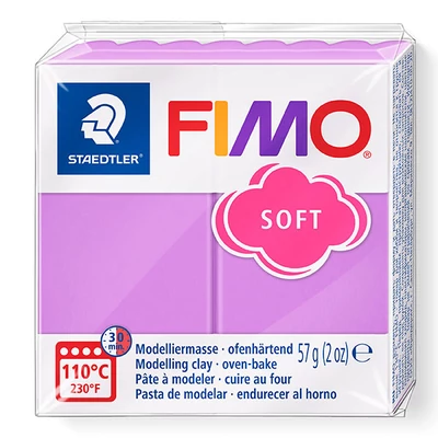 Plastilină FIMO SOFT care se întărește la coacere , 57 g - lavanda (8020-62)