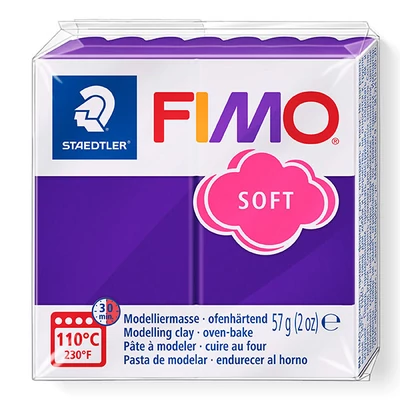 FIMO plastilină moale pentru coacere, 57 g - prune (8020-63)