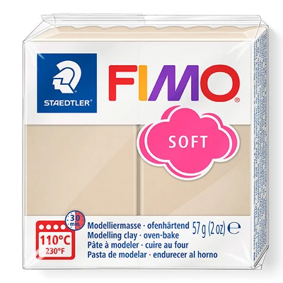 FIMO plastilină moale pentru coacere, 57 g - Sahara (8020-70)