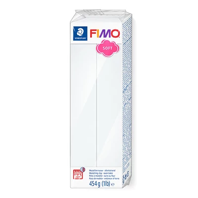 Plastilină FIMO SOFT care se întărește la coacere , 454 g - alb 8021-0