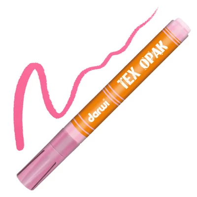 Darwi Tex Opac marker textil pentru material închis la culoare - roz