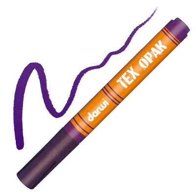 Darwi Tex Opac marker textil pentru material închis la culoare - viola