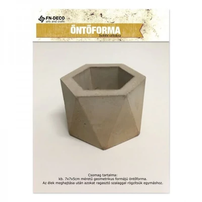 Matriță, pliabilă-Ghiveci, geometric, hexagonal