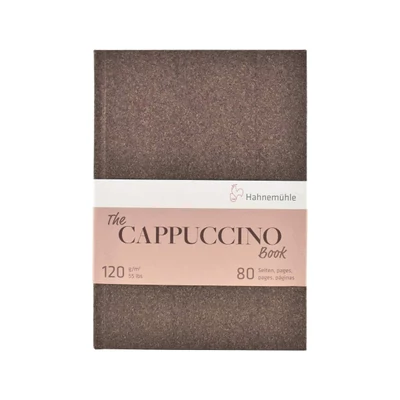 Hahnemühle The Cappuccino Book caiet  de desen și schițe, 120 g, 40 coli - A4
