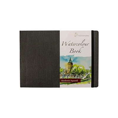 Caiet acuarelă Hahnemühle Watercolor Book, 200 g, 30 coli - A5, peisaj