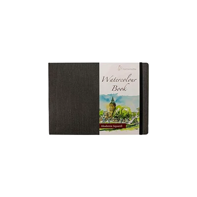 Caiet acuarelă Hahnemühle Watercolor Book , 200 g, 30 coli - A6, peisaj