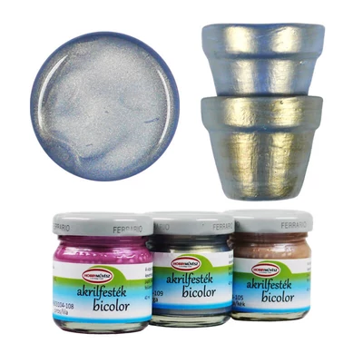 Vopsea acrilică Hobby Artist , 40 ml - bicolor, 109, albastru/galben