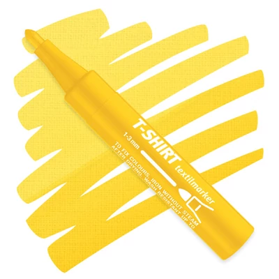 Marker textil  T-Shirt - galben, 20
