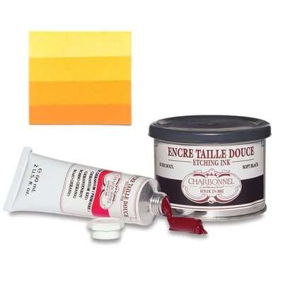 Vopsea gravură Charbonnel , 60 ml - indian yellow