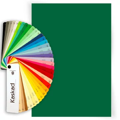 Hârtie colorată xerox  Kaskad , A/4, 80 g, 10 db - 63, verde închis, Mallard green