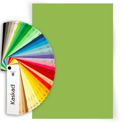 Hârtie colorată xerox  Kaskad , A/4, 80 g, 10 db - 66, lime, Parakeet green
