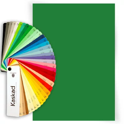 Hârtie colorată xerox  Kaskad , A/4, 80 g, 10 db - 68, smaragd, Woodpecker green