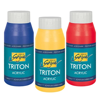Kreul Solo Goya Triton vopsea acrilică, 750 ml - în culori diferite