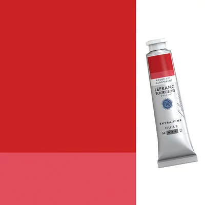 L&amp;B Extra-Fine Culori ulei, 40 ml - 815, transparent bright red