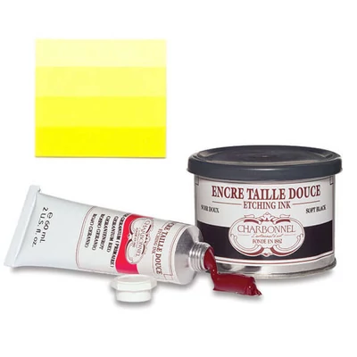 Vopsea gravură Charbonnel , 200 ml - lemon yellow