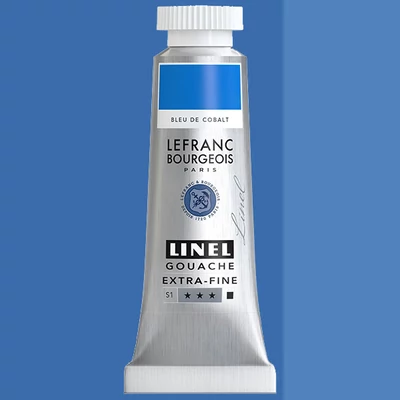L&B Linel extra fine vopsea gouache, 14 ml - 030, cobalt blue