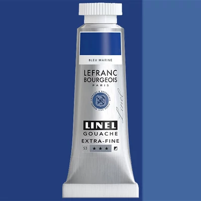 L&B Linel extra fine vopsea gouache, 14 ml - 042, marine blue
