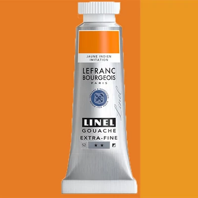 L&B Linel extra fine vopsea gouache, 14 ml - 181, indian yellow imitation