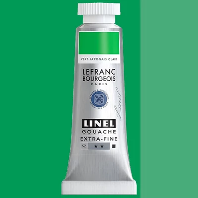 L&B Linel extra fine vopsea gouache, 14 ml - 536, Japanese green light