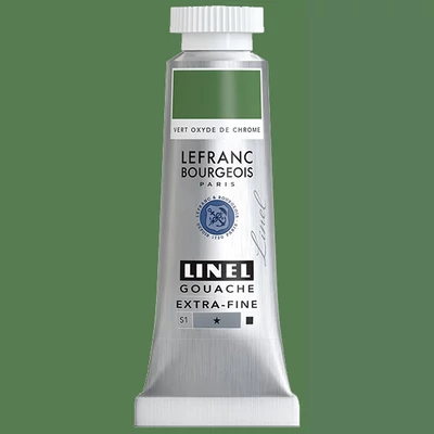 L&B Linel extra fine vopsea gouache, 14 ml - 542, chrome oxide green