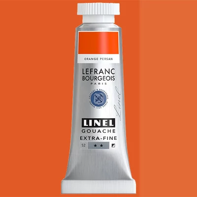 L&B Linel extra fine vopsea gouache, 14 ml - 844, persian orange