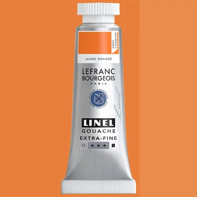 L&B Linel extra fine vopsea gouache, 14 ml - 910, cadmium-free orange