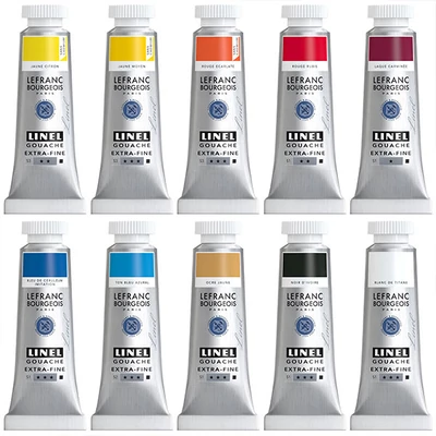 L&amp;B Linel extra fine vopsea gouache, 14 ml - culori diverse