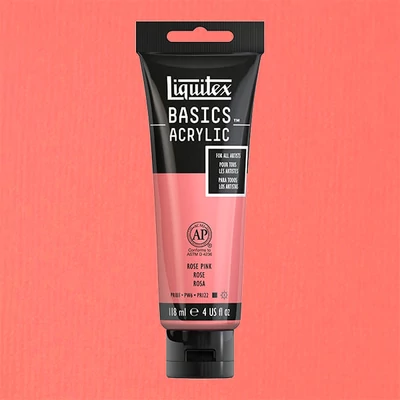 Liquitex Basics vopsea acrilică, 118 ml - 048, rose pink