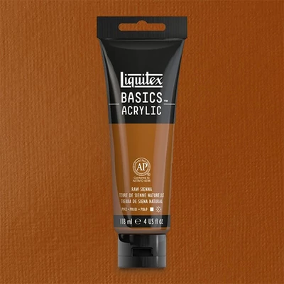 Liquitex Basics vopsea acrilică, 118 ml - 330, raw sienna