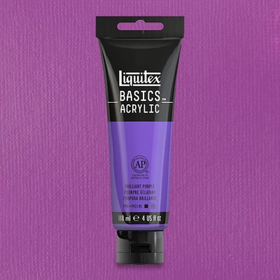 Liquitex Basics vopsea acrilică, 118 ml - 590, purple brilliant