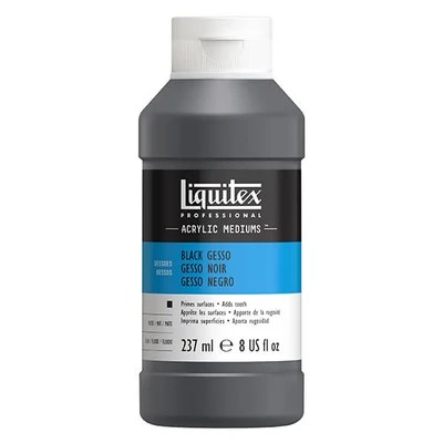 Grund Liquitex Gesso, 237 ml - negru