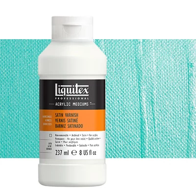 Lac Liquitex, luciu de mătase - 237 ml