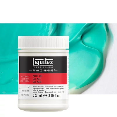 Medium de îngroșare Liquitex Matte Gel, 237 ml - mat