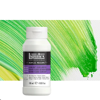 Liquitex Slow Dri Fluid aditiv încetinitor uscare, 118 ml