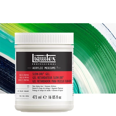 Medium încetinitor  uscare Liquitex Slow Dri Gel, 473 ml