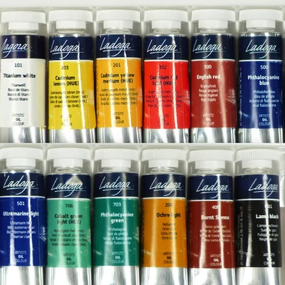 Ladoga Set  Culori ulei - 12x18 ml