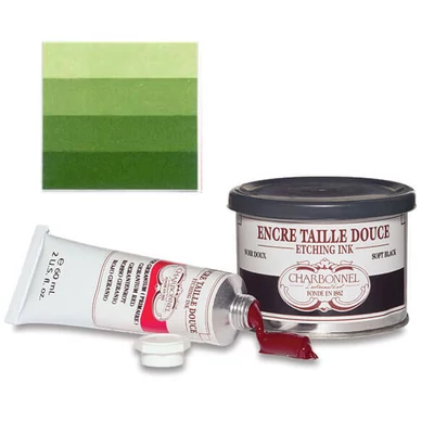 Vopsea gravură Charbonnel , 200 ml - mid green