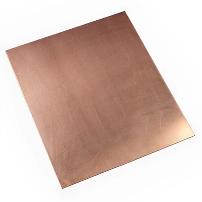 Placă de cupru roșu  pentru gravare, grosime 1 mm - 40x50 cm