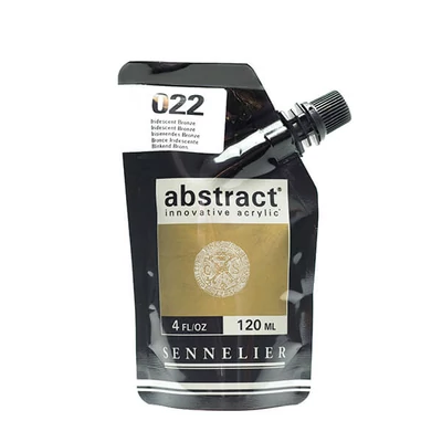 Sennelier Abstract vopsea acrilică, 120 ml - 022, iridescent bronze