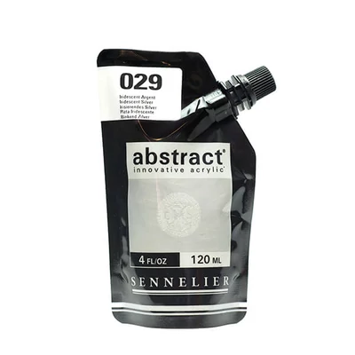 Sennelier Abstract vopsea acrilică, 120 ml - 029, iridescent silver